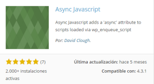 plug in async carga asincrónica