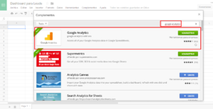 Google analytics addons