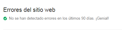errores 404 en search console