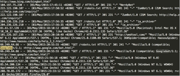 Analítica web por logs