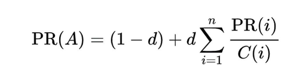 Qué es y cómo funciona el PageRank: una aproximación matemática