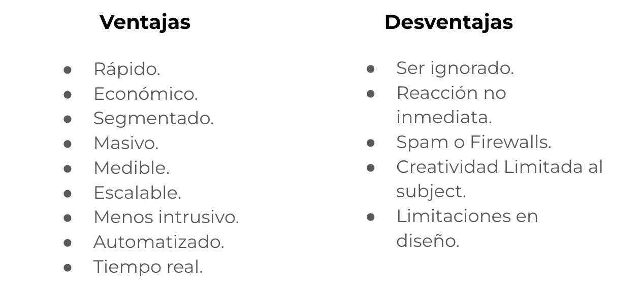 Ventajas y desventajas del marketing automation